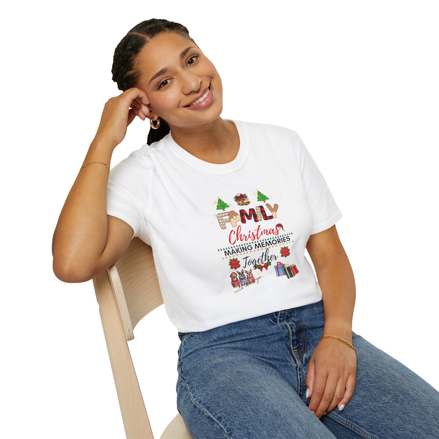 "Family Christmas" Unisex Softstyle T-Shirt