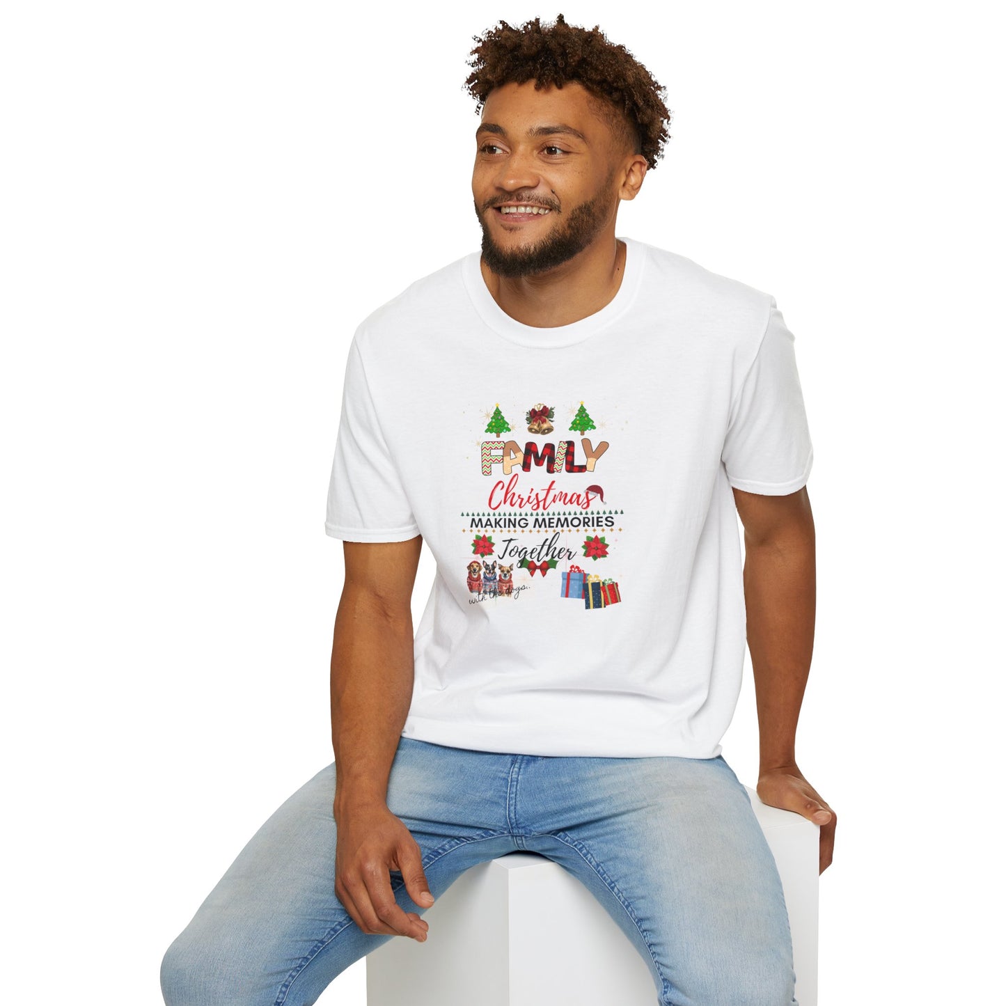 "Family Christmas" Unisex Softstyle T-Shirt