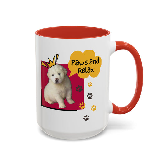 Paws and Relax Mug (11, 15oz)