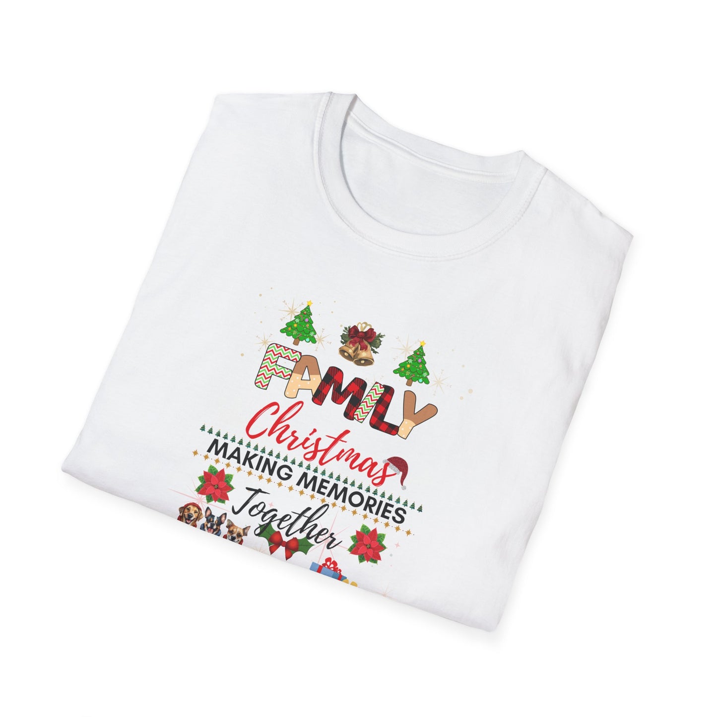 "Family Christmas" Unisex Softstyle T-Shirt