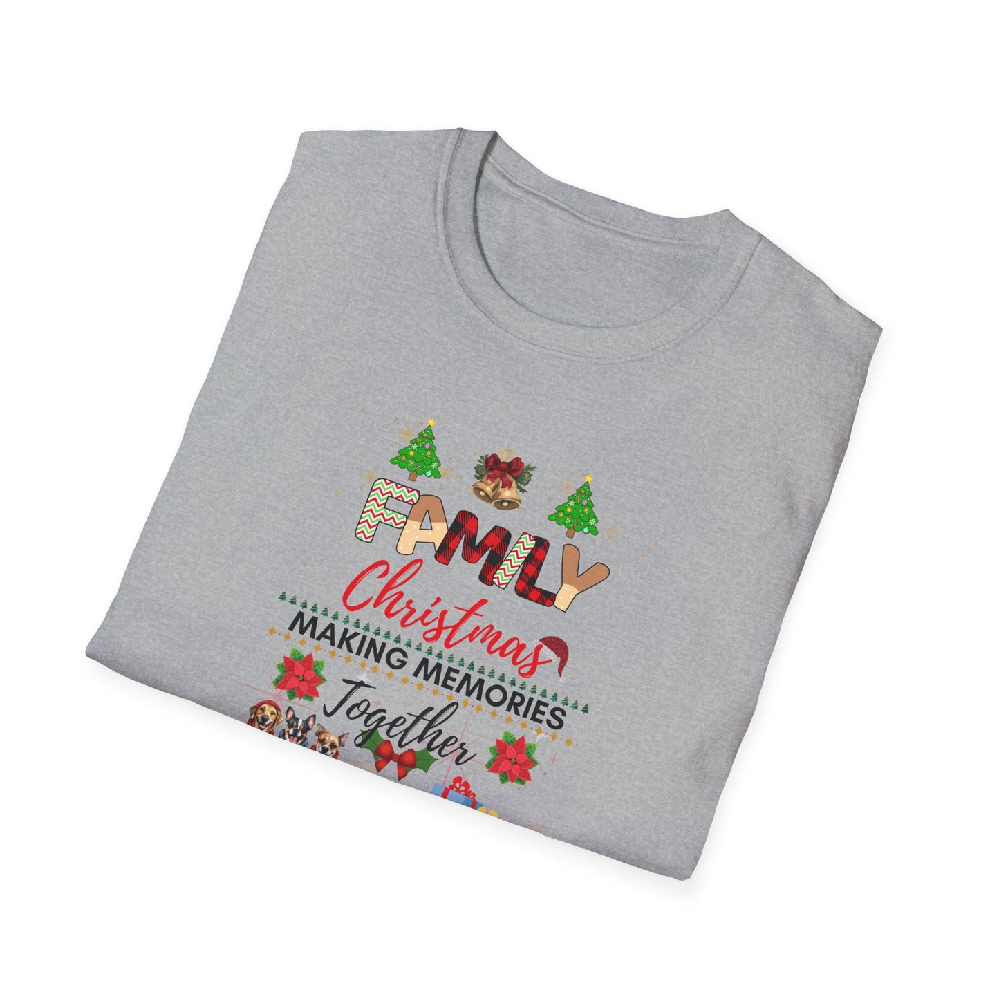 "Family Christmas" Unisex Softstyle T-Shirt