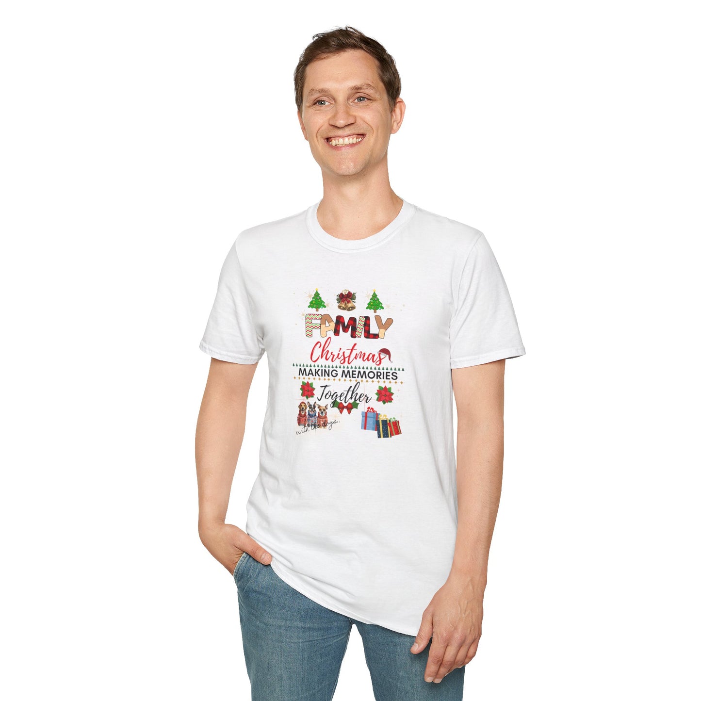 "Family Christmas" Unisex Softstyle T-Shirt