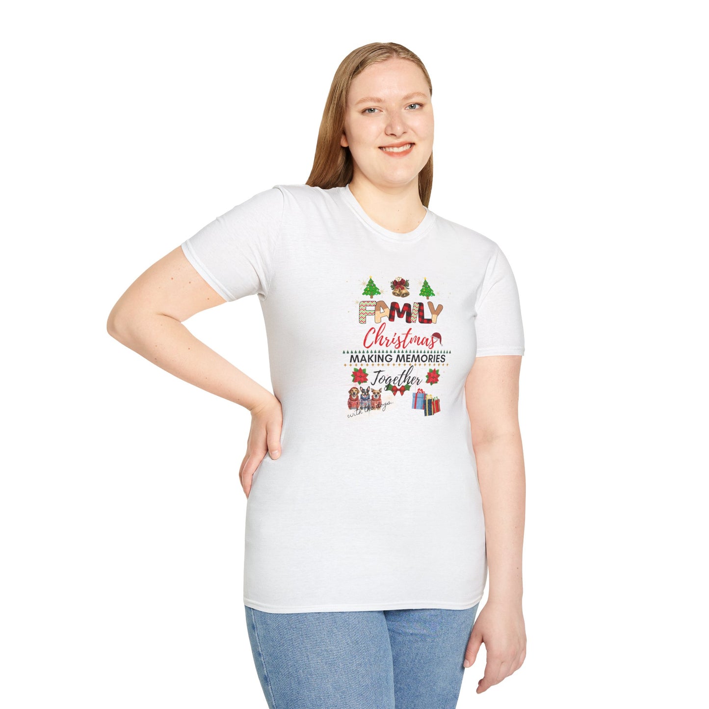 "Family Christmas" Unisex Softstyle T-Shirt